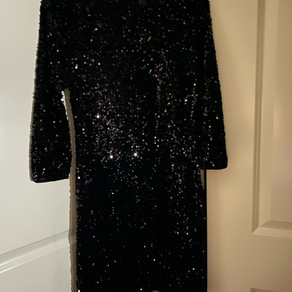 Sequin Holiday Party Dress - Picture 6 of 6